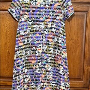 LuLaRoe Colorful Patterned Midi Dress